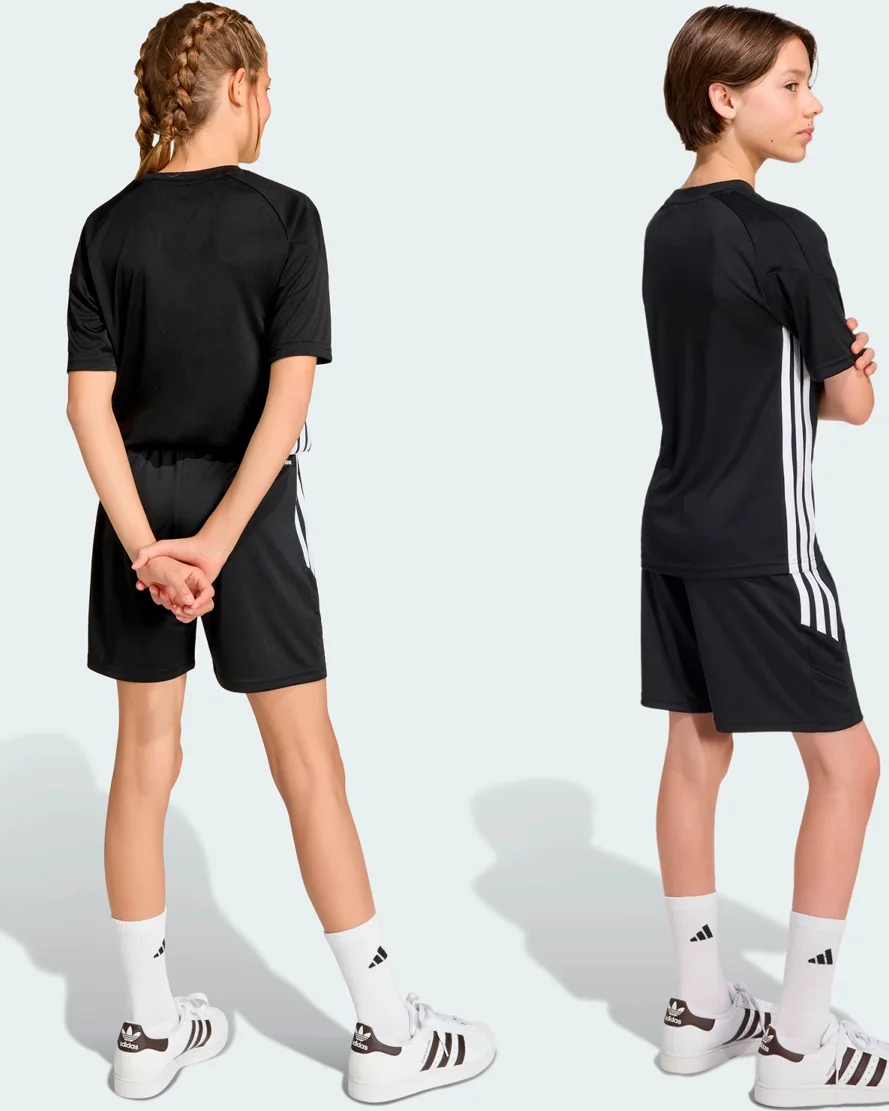 Adidas shorts tiro es infantil kc7090 — BLACK/WHITE (foto 4)