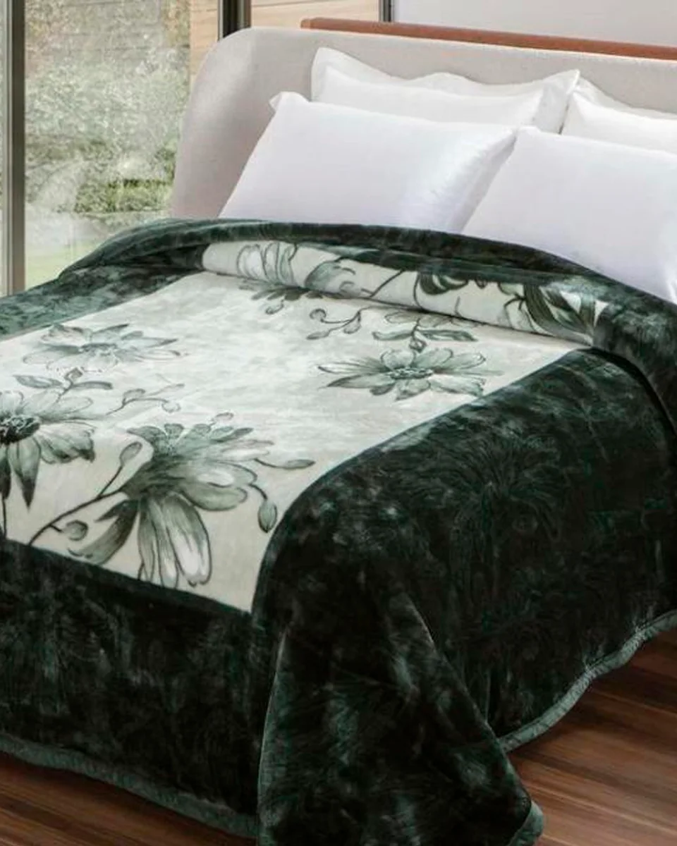 Jolitex cobertor raschel plus estampado (foto 1)