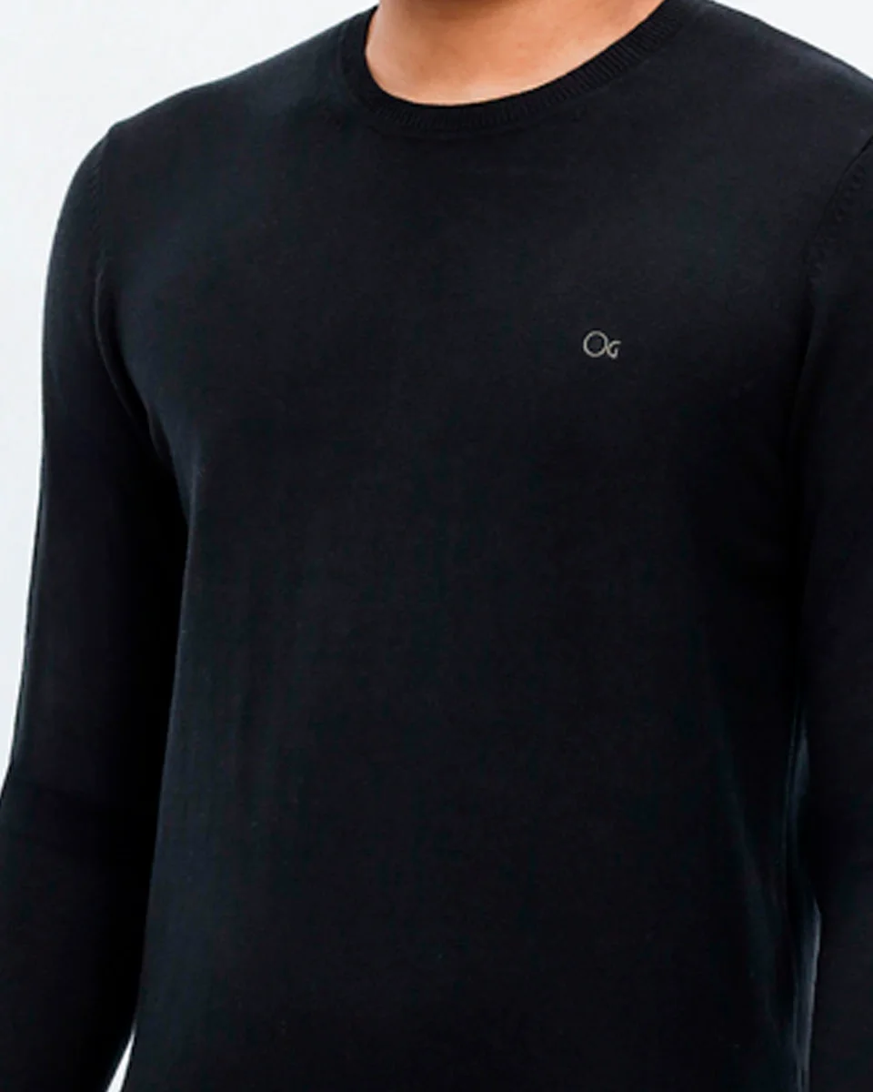Ogochi sueter tricot slim essencial 005511002 (foto 1)