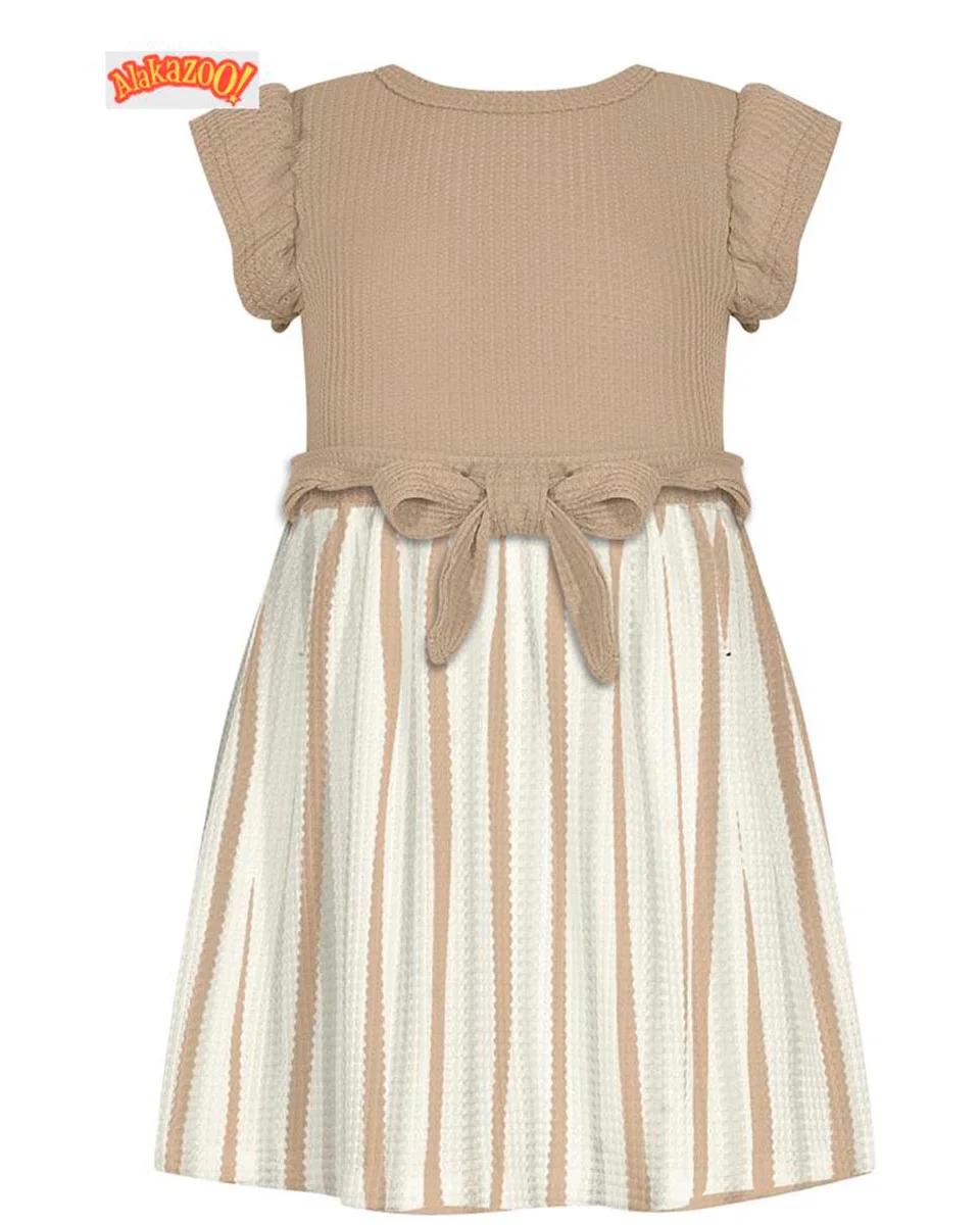 Alakazoo vestido malha croche imperial a5293 — BEGE FROZEN (foto 1)