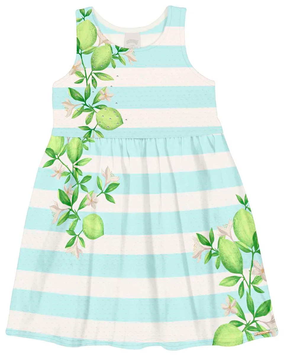 Alakazoo vestido malha nikko 46597 — VERDE WINDSURF (foto 1)