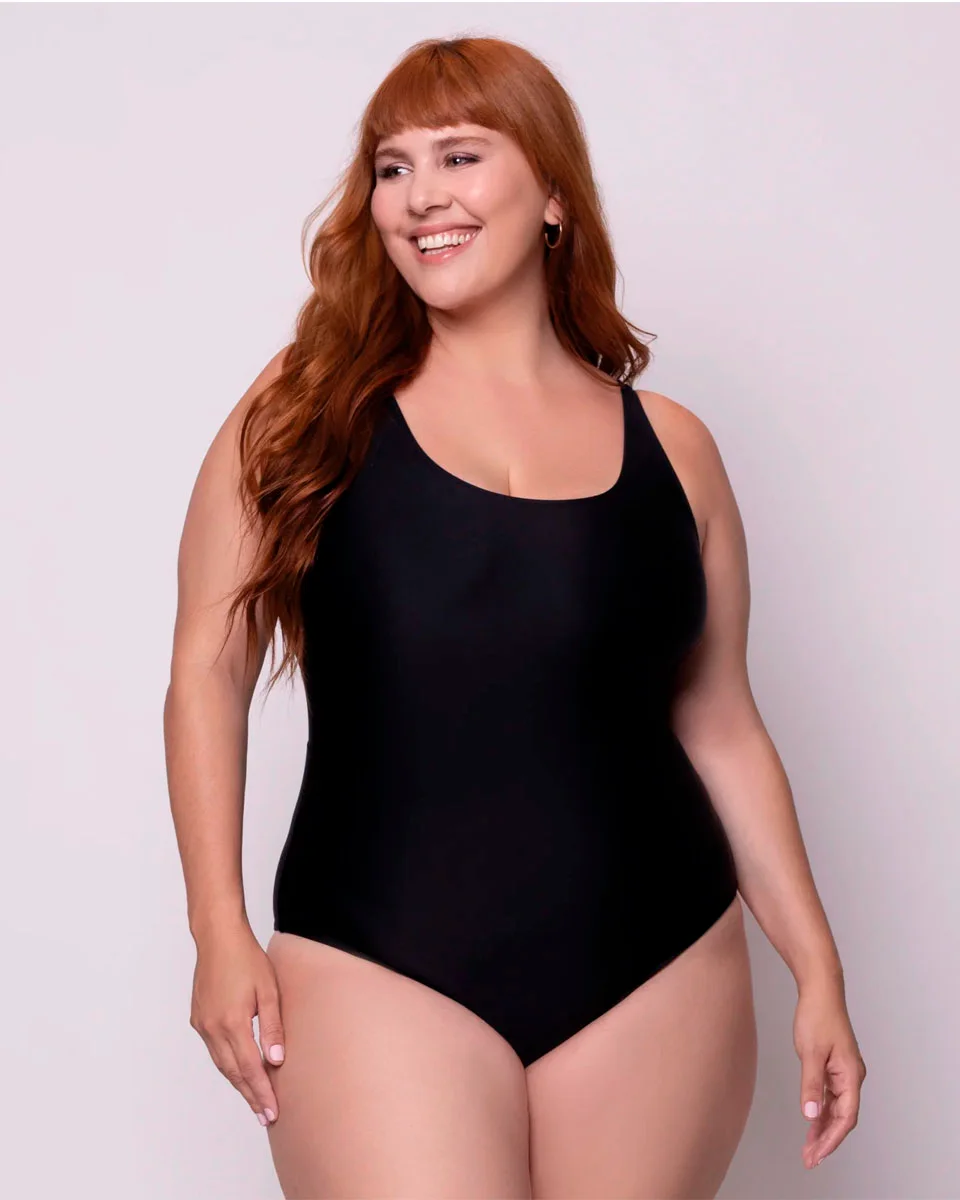 Selene maio regata plus size 30135.001 — PRETO (foto 1)