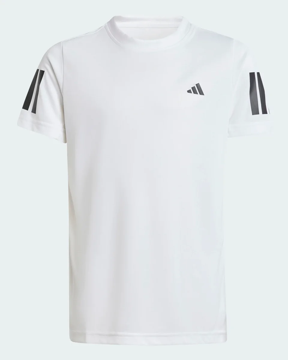 Adidas camiseta club tennis tres listras infantil — WHITE (foto 1)