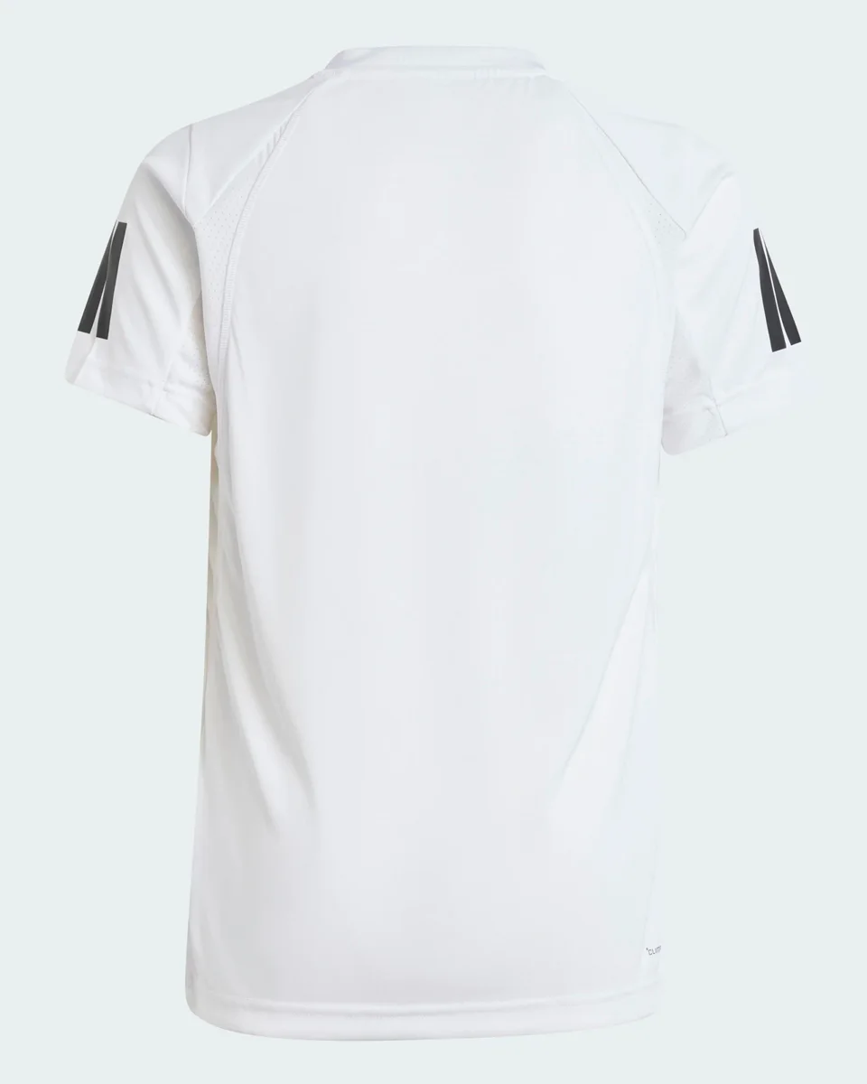 Adidas camiseta club tennis tres listras infantil — WHITE (foto 2)