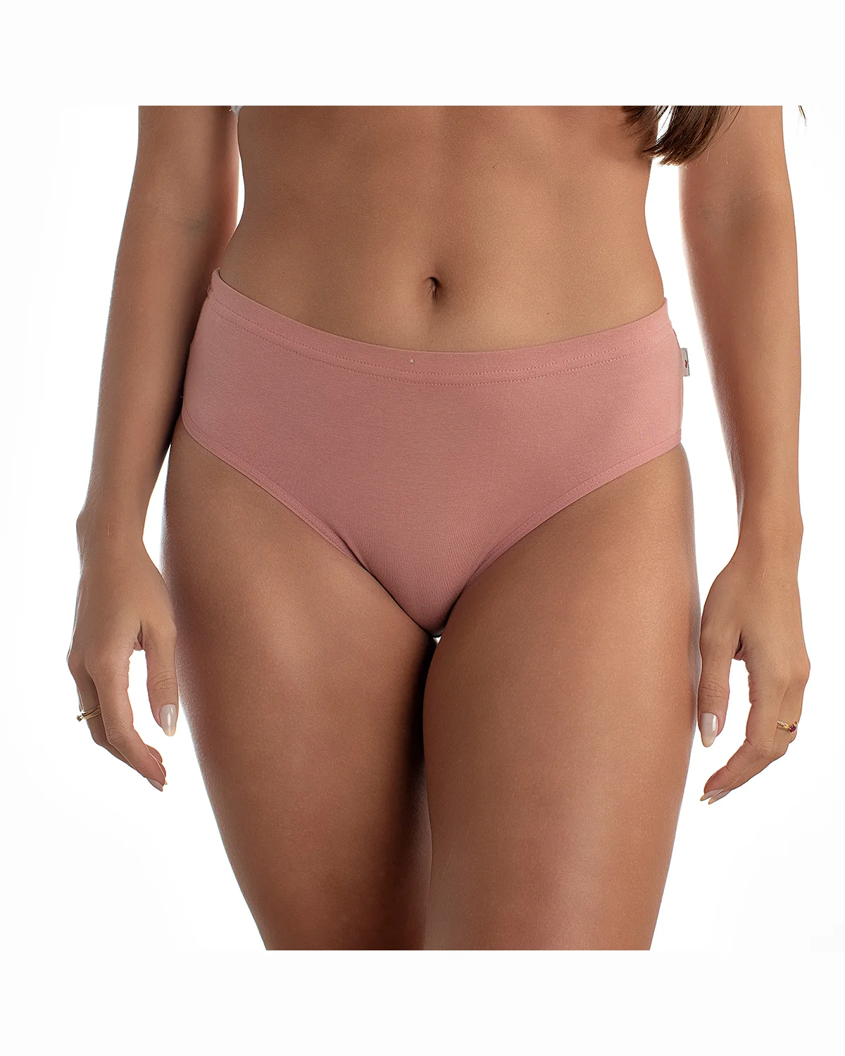 Linda brasil calcinha tanga embutida lisa 2624 — SORTIDA (foto 5)