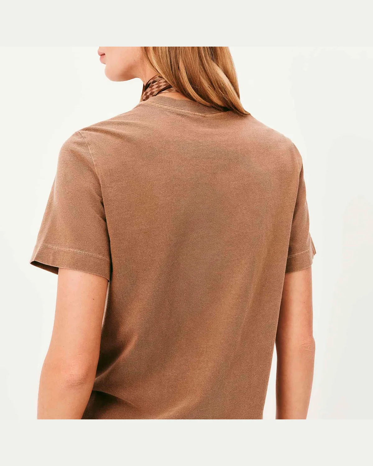 Hering camiseta basica feminina estonada soft 4h1n — MARROM (foto 3)
