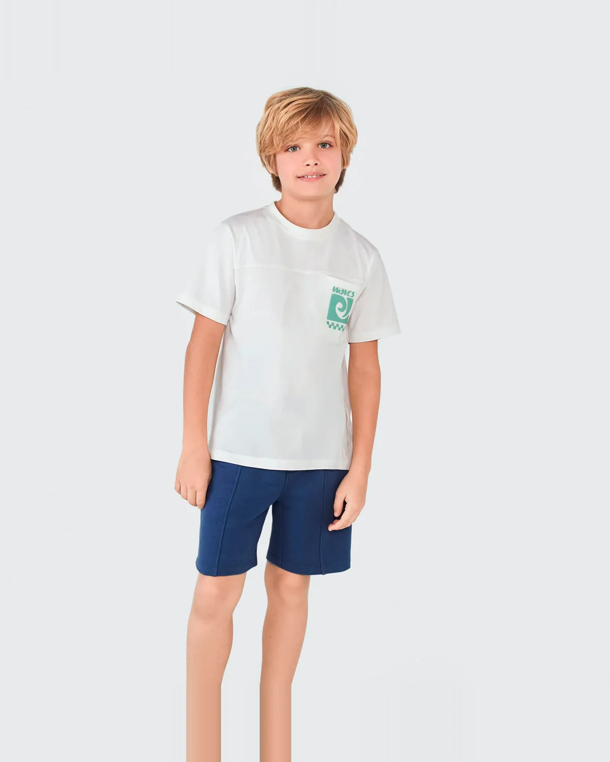 Hering camiseta mm masc 5dtz — OFF WHITE (foto 1)