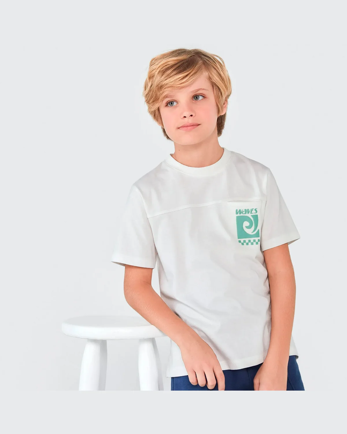 Hering camiseta mm masc 5dtz — OFF WHITE (foto 2)