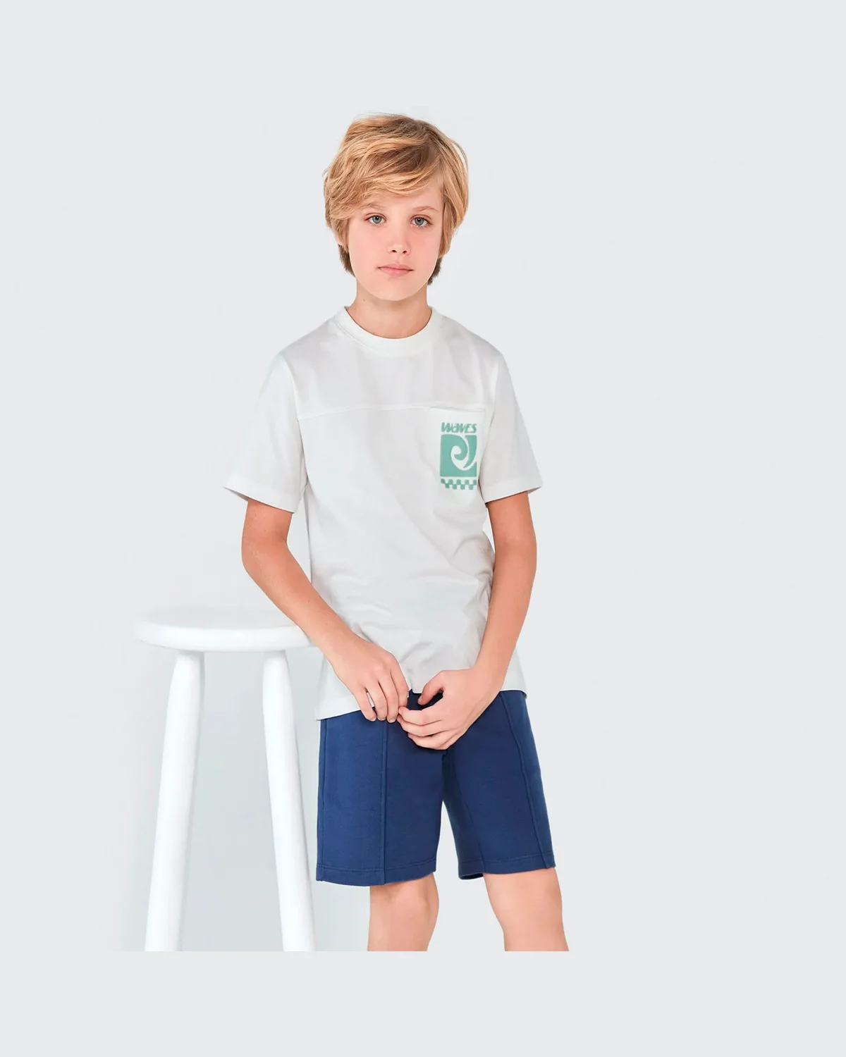 Hering camiseta mm masc 5dtz — OFF WHITE (foto 3)