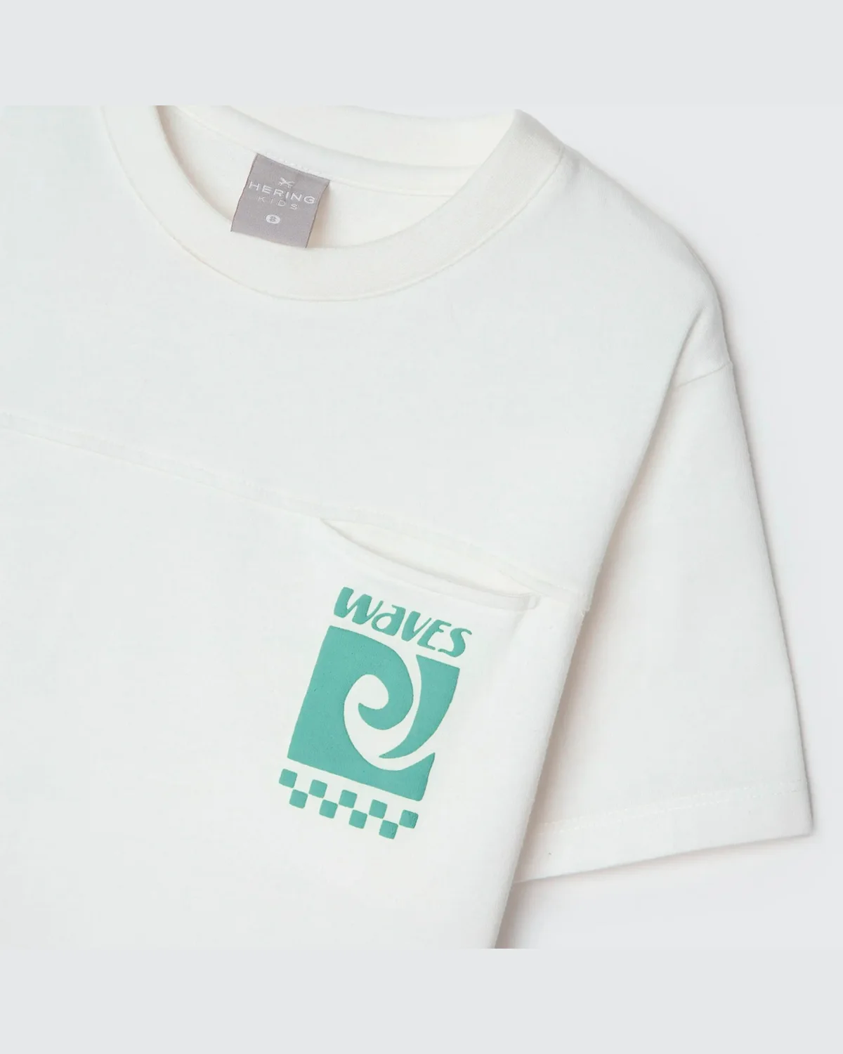 Hering camiseta mm masc 5dtz — OFF WHITE (foto 5)