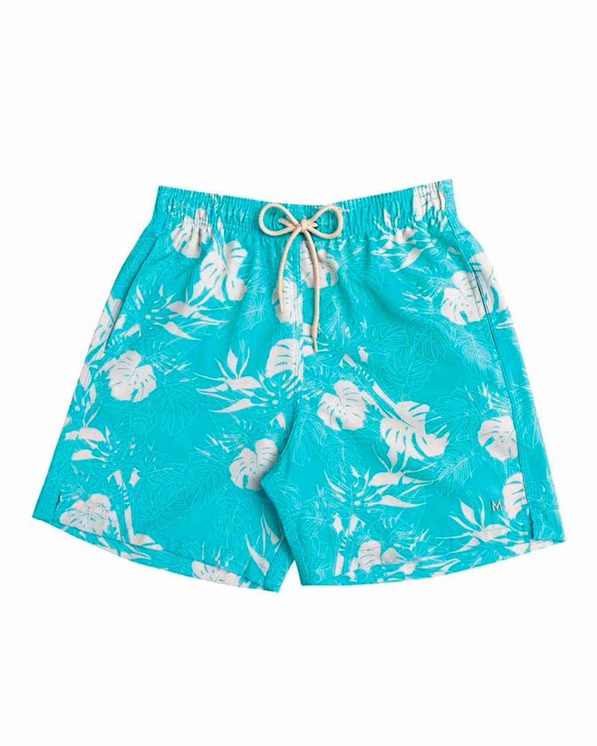 Mash shorts estampado 615.18 — FOLHAGEM AZUL CLARO (foto 2)