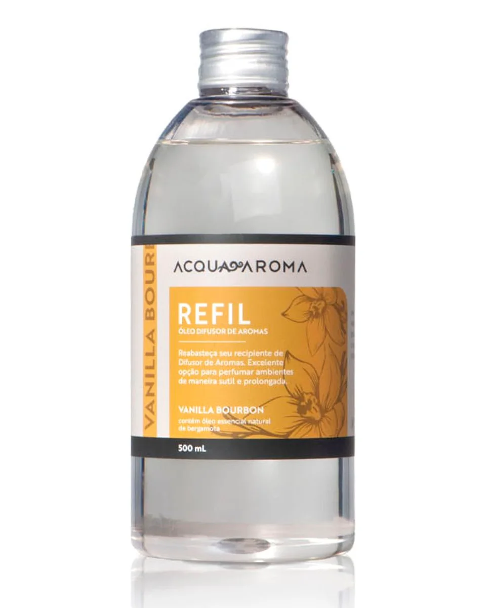 Acquaroma refil oleo difusor de aromas classica — VANILLA BOURBON (foto 1)