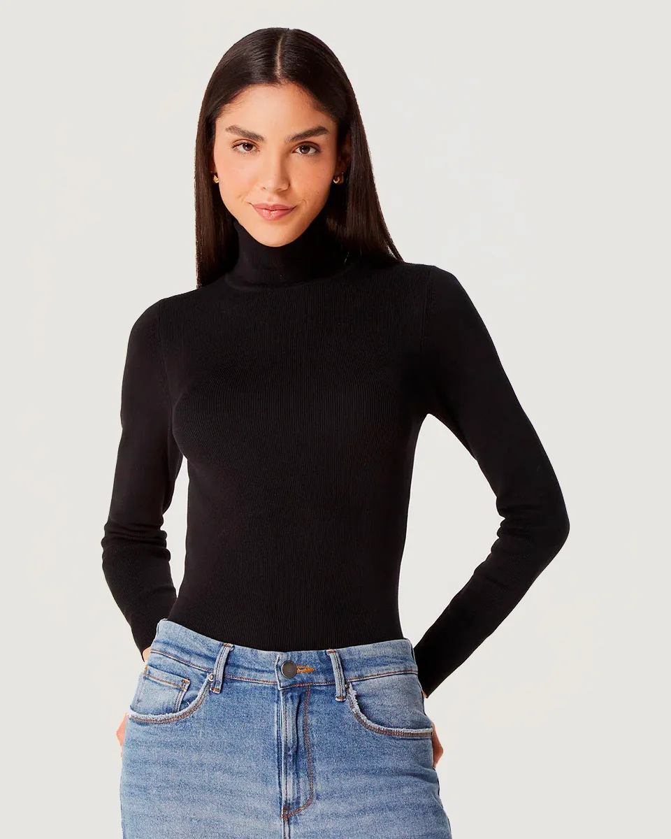 Hering blusa ml fem k4wg — PRETO (foto 1)