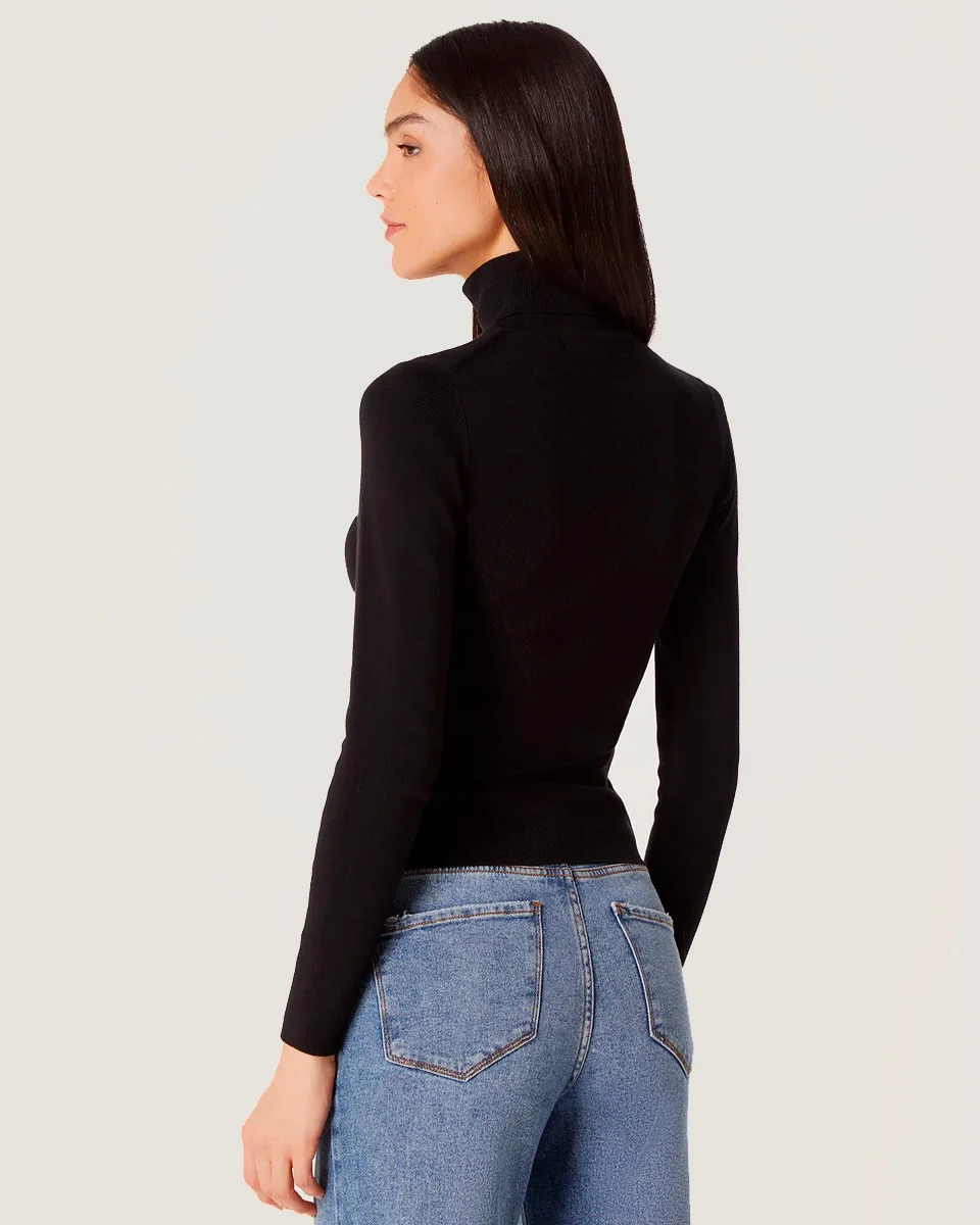 Hering blusa ml fem k4wg — PRETO (foto 4)