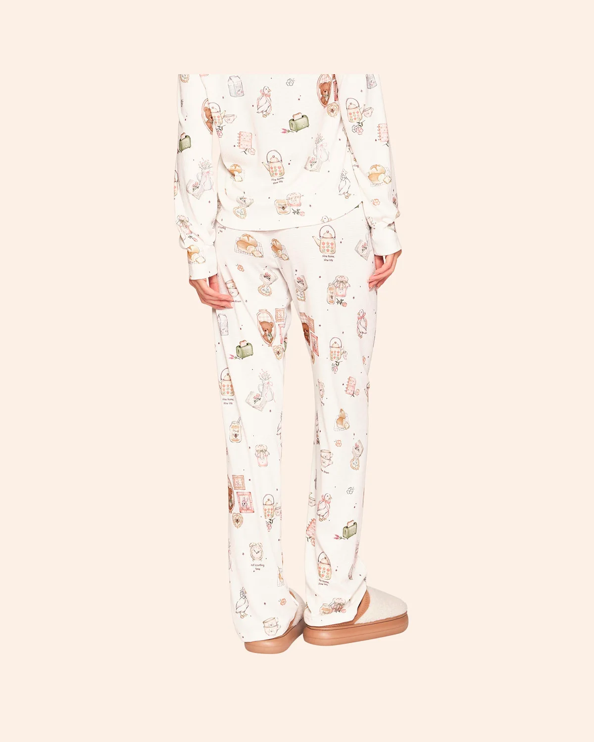 Lua luá pijama comfort village days — OFF WHITE (foto 3)