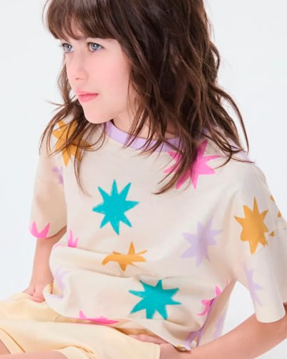Hering kids blusa mm fem 5g1y — CREME (foto 1)