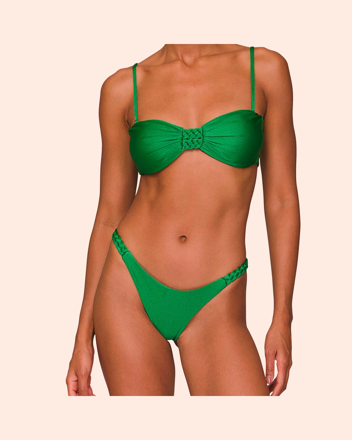 Lua luá biquini tomara que caia string verdant — VERDE (foto 1)