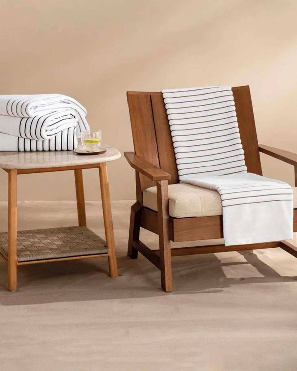 Trussardi toalha praia rigato (foto 6)