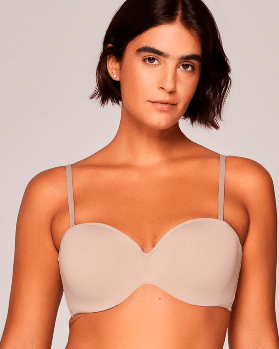 Liebe sutia ideal tqc up em microfibra taca 123603 — SUEDE (foto 1)