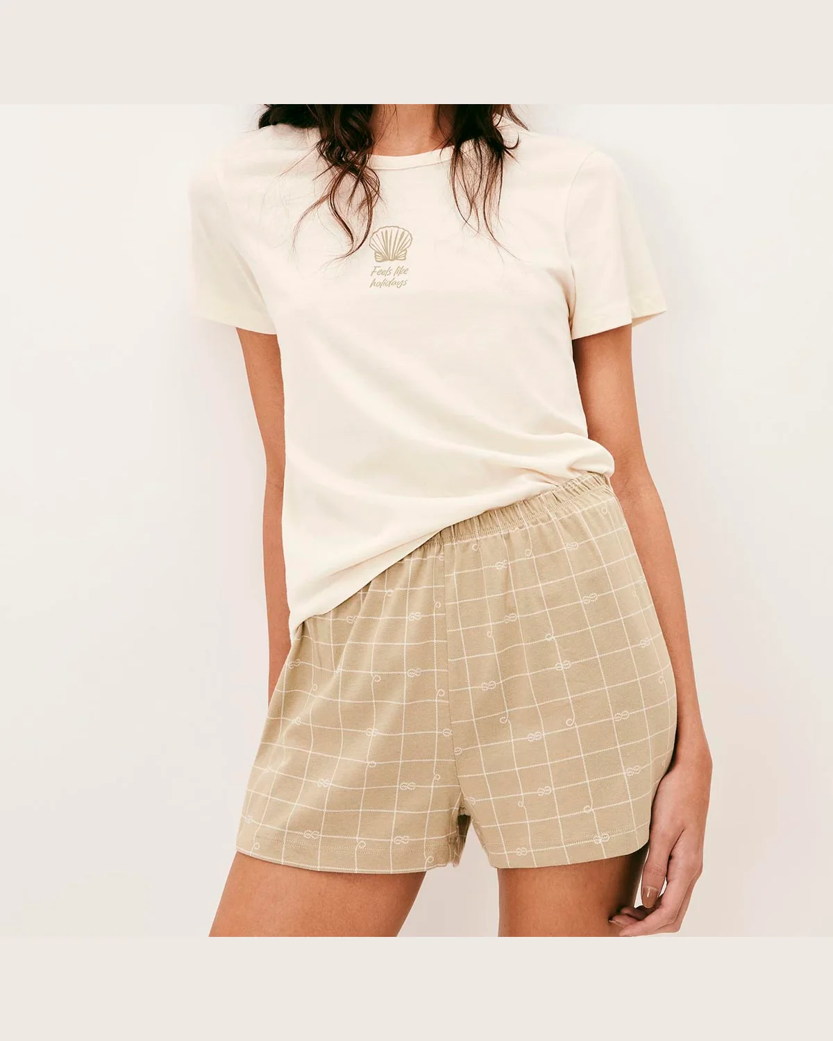 Hering pijama curto feminino estampado (foto 8)