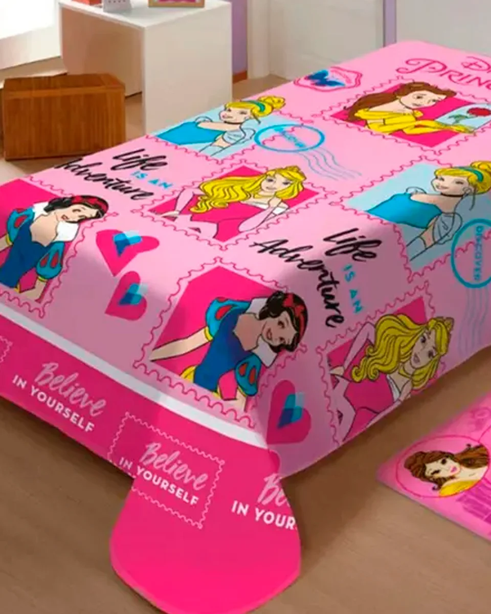 Jolitex manta disney fun com cinta (foto 5)