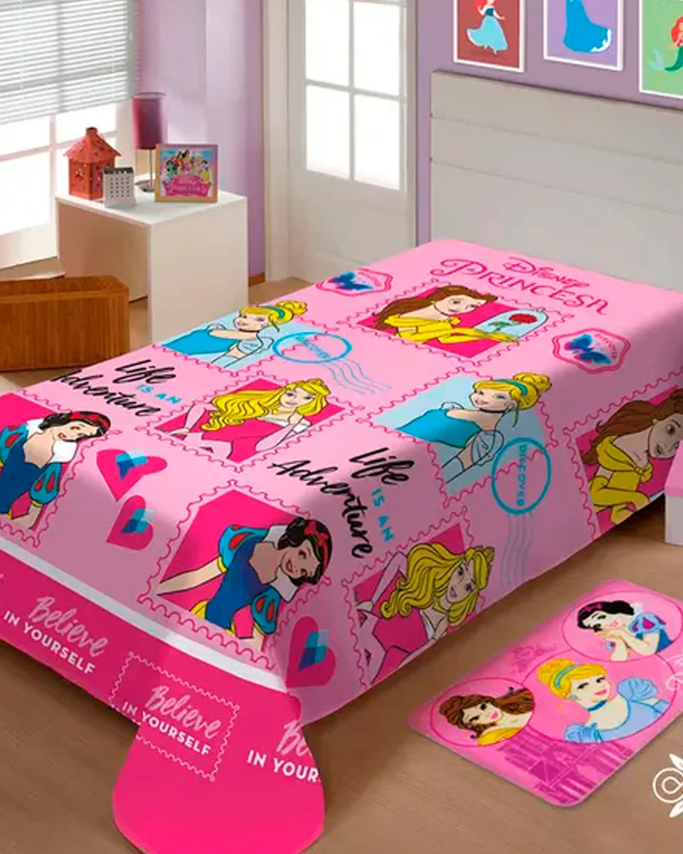 Jolitex manta disney fun com cinta (foto 1)