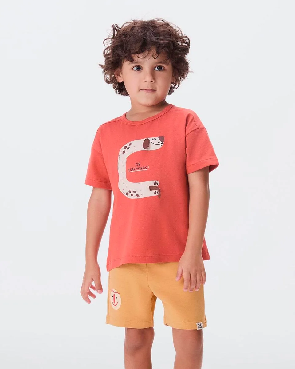 Hering kids camiseta mm masc 5dwc (foto 5)