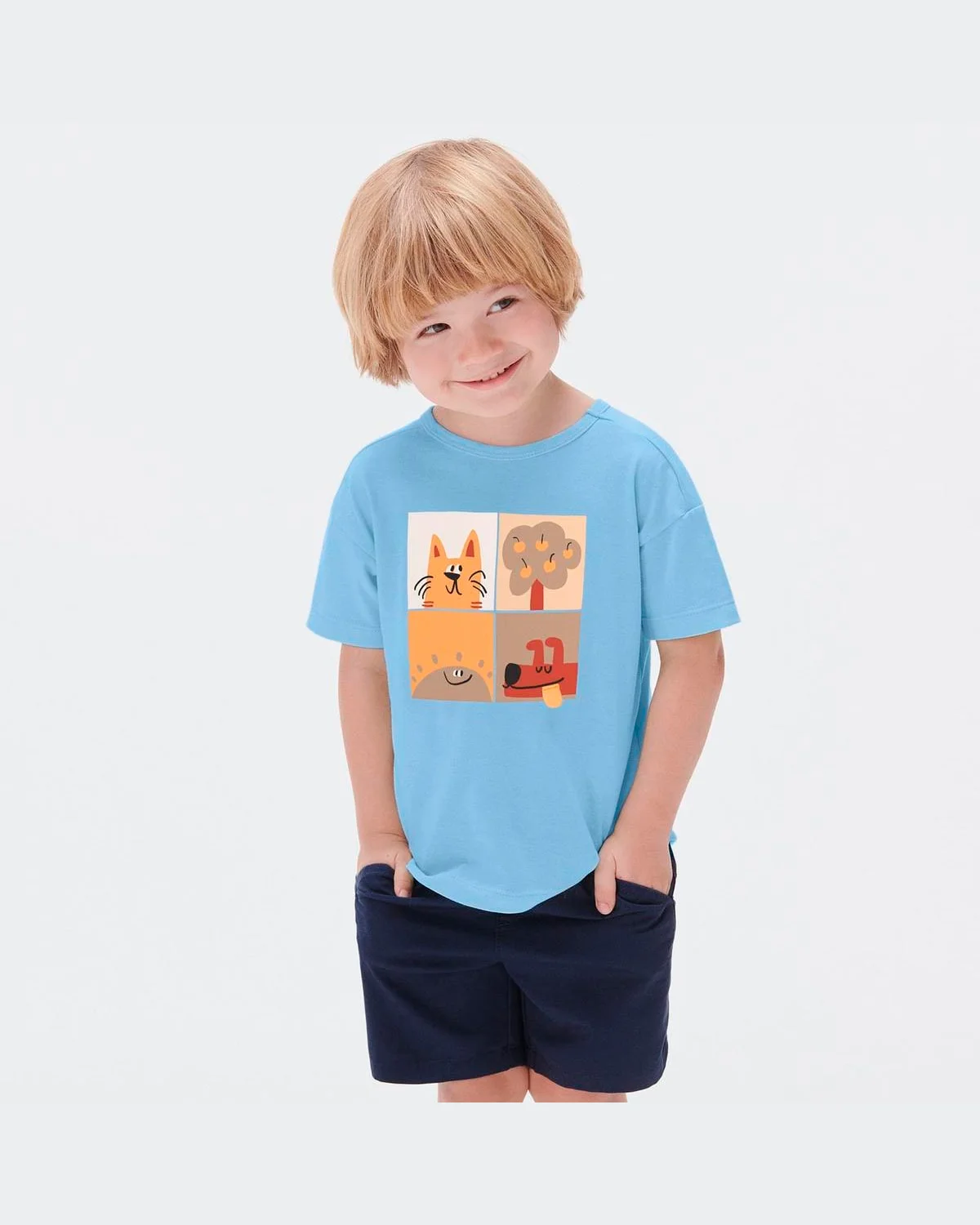 Hering kids camiseta mm masc 5dwc (foto 3)