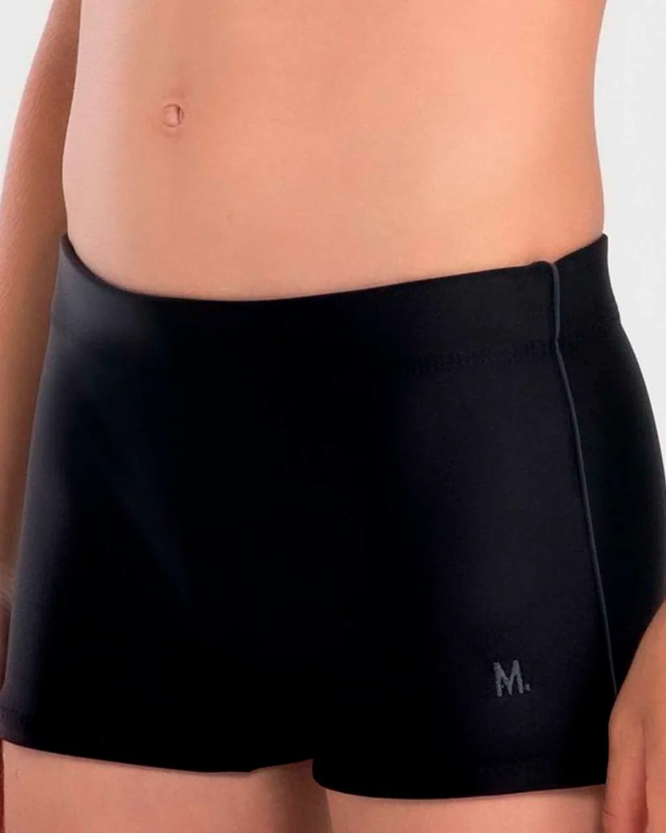 Mash sunga boxer infantil lisa com vivo lateral 310.07 (foto 5)