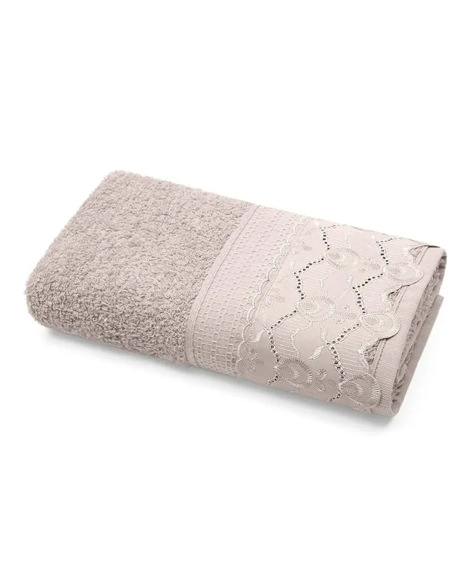 Buettner toalha melody com renda elen – banho — FENDI (foto 1)