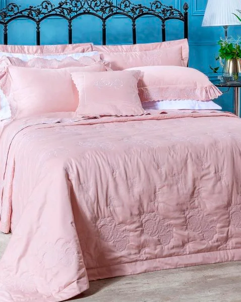 Juma cobre leito mabeli percal 400 fios — ROSE (foto 2)