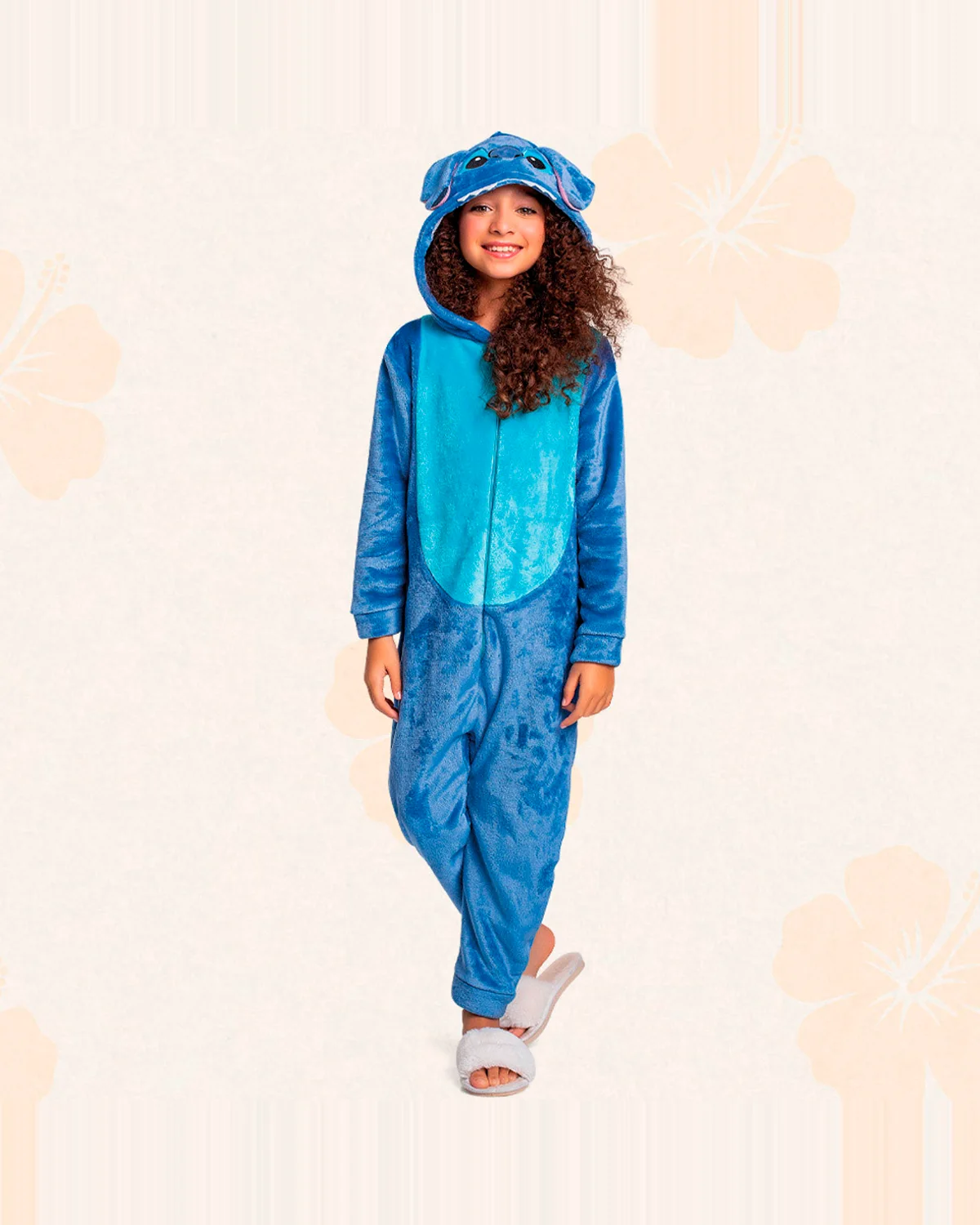 Fakini kigurumi feminino stitch 10.25.01619 — AZUL (foto 1)