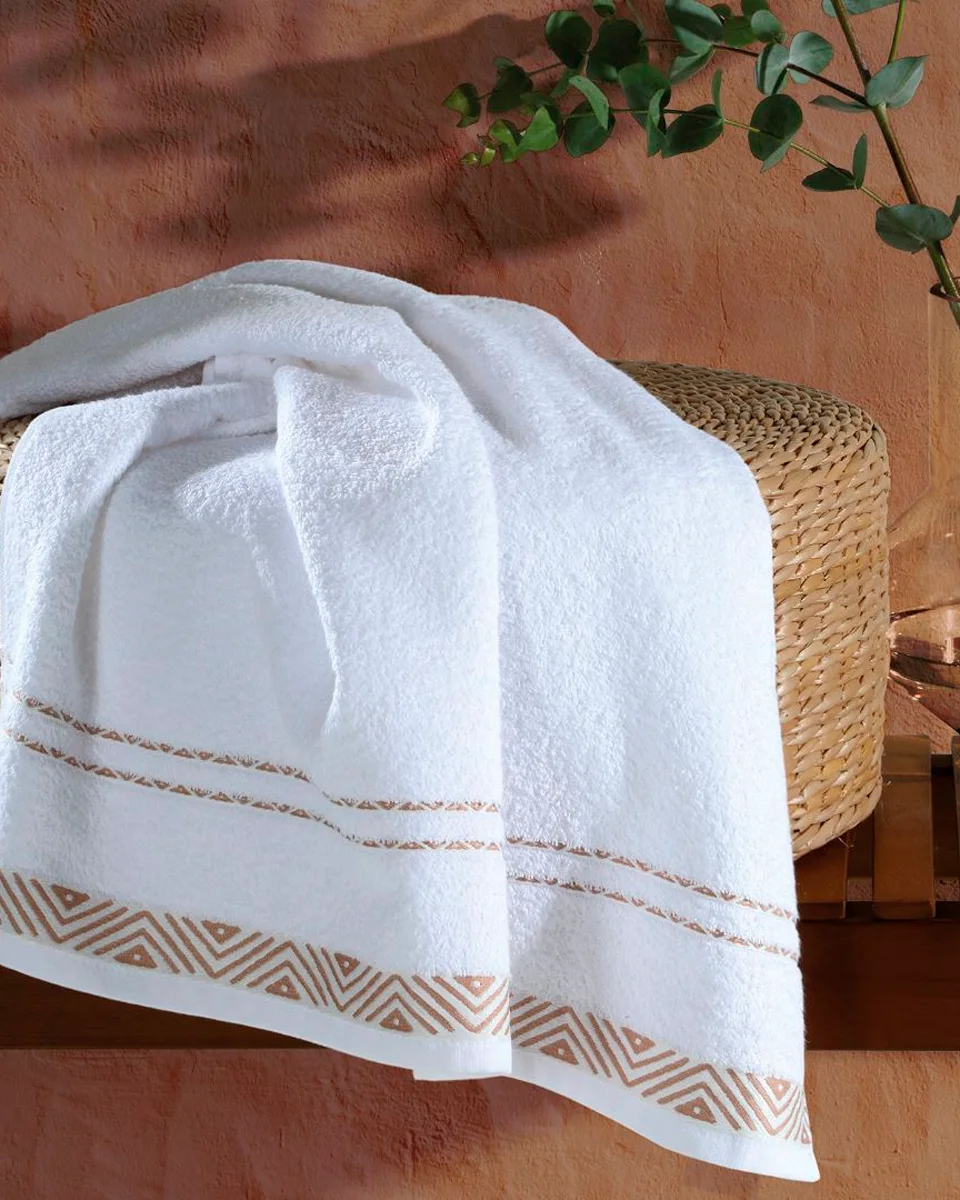 Dohler toalha felpuda jacquard premium liso zigzag fj-7681 – banho (foto 6)