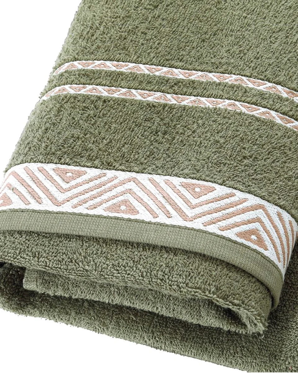 Dohler toalha felpuda jacquard premium liso zigzag fj-7681 – banho (foto 9)
