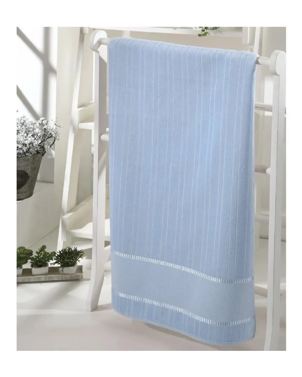 Dohler toalha lavabo velour para bordar bella liso (foto 4)