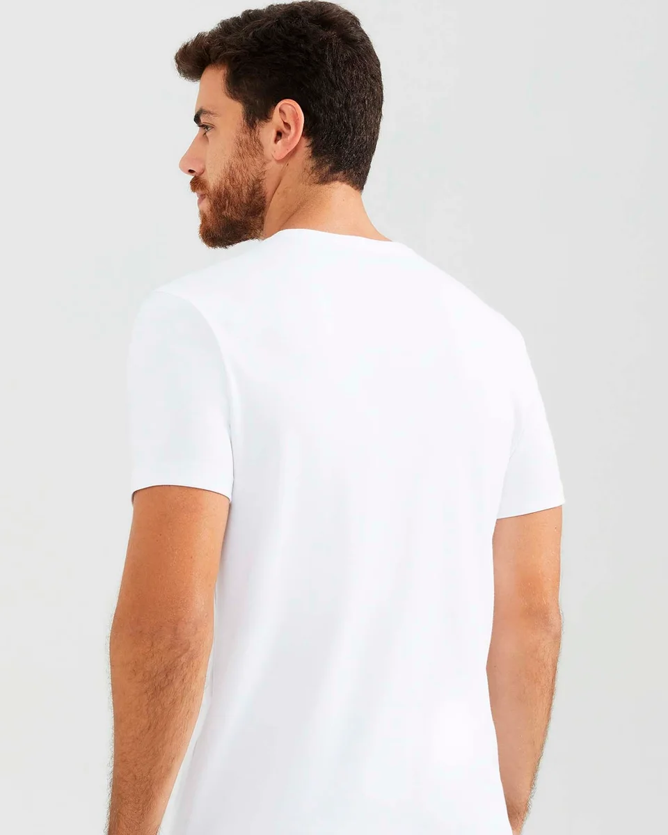 Hering camiseta mm masc lz17 — BRANCO (foto 3)