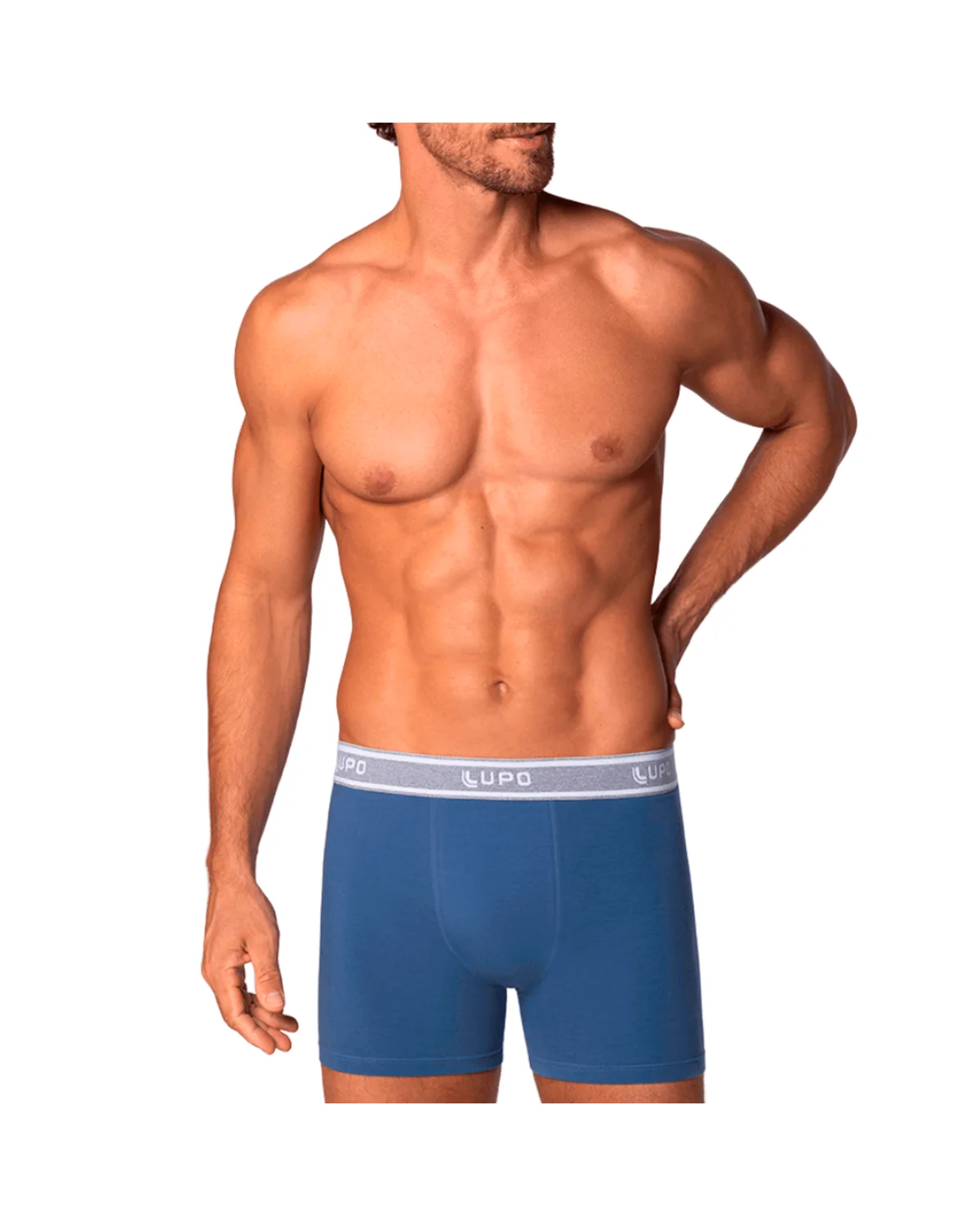 Lupo cueca boxer algodao com elastano 00784-059 (foto 1)