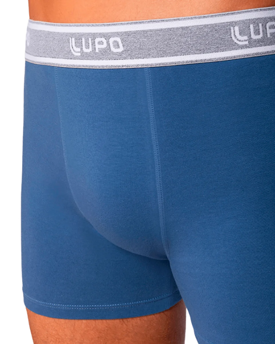 Lupo cueca boxer algodao com elastano 00784-059 (foto 5)
