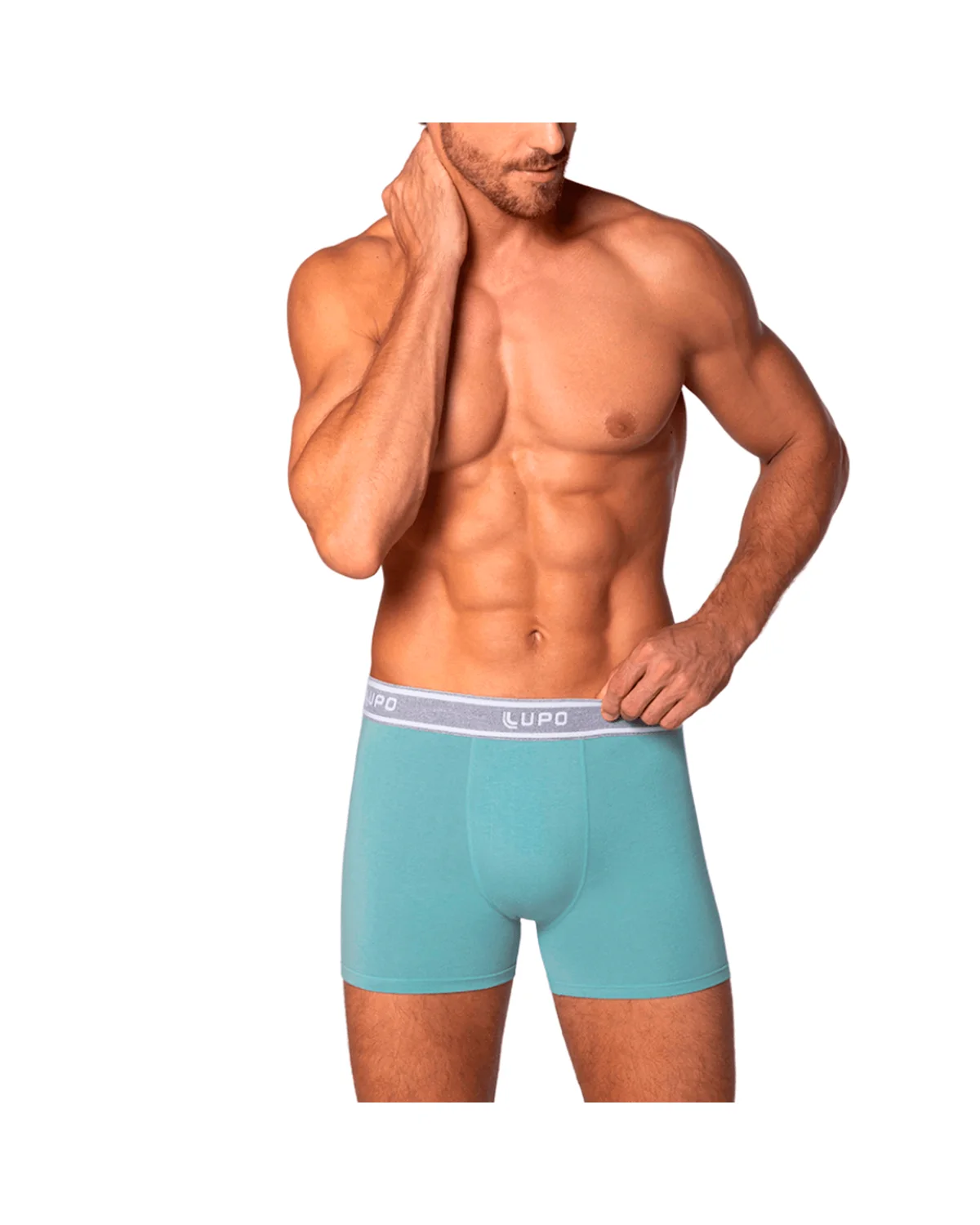 Lupo cueca boxer algodao com elastano 00784-059 (foto 2)