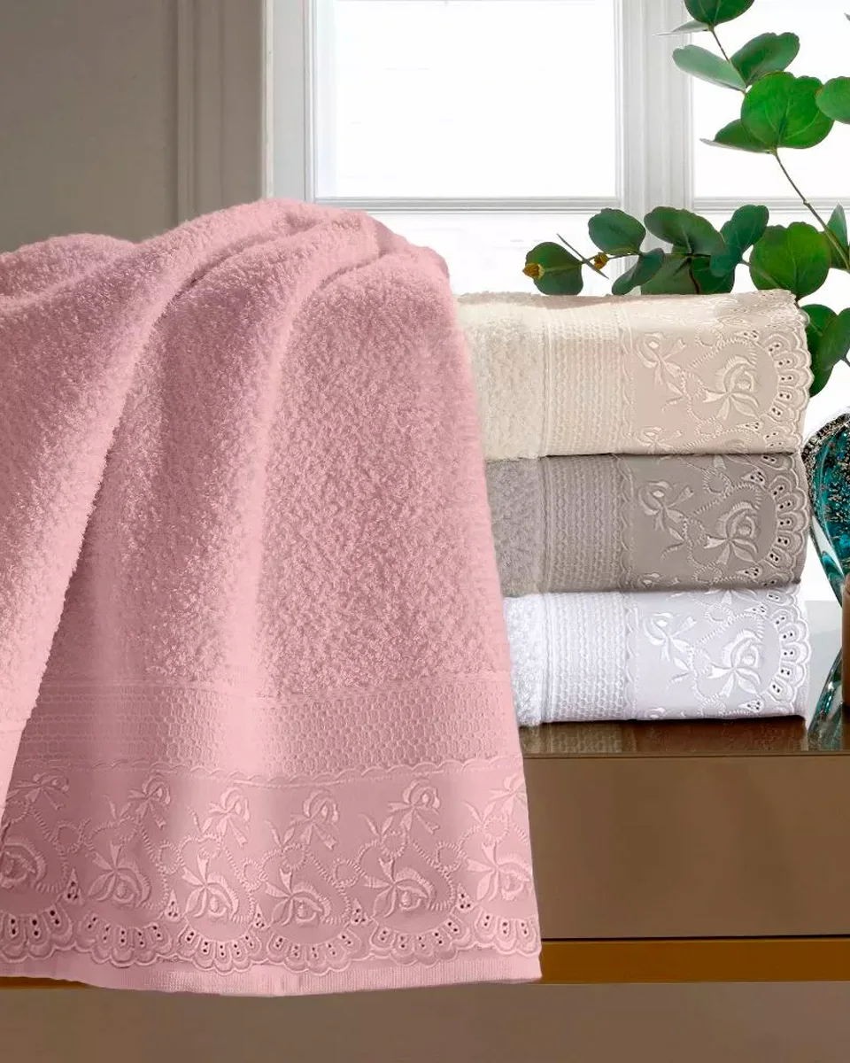 Buettner toalha melody com renda naira – banho (foto 4)