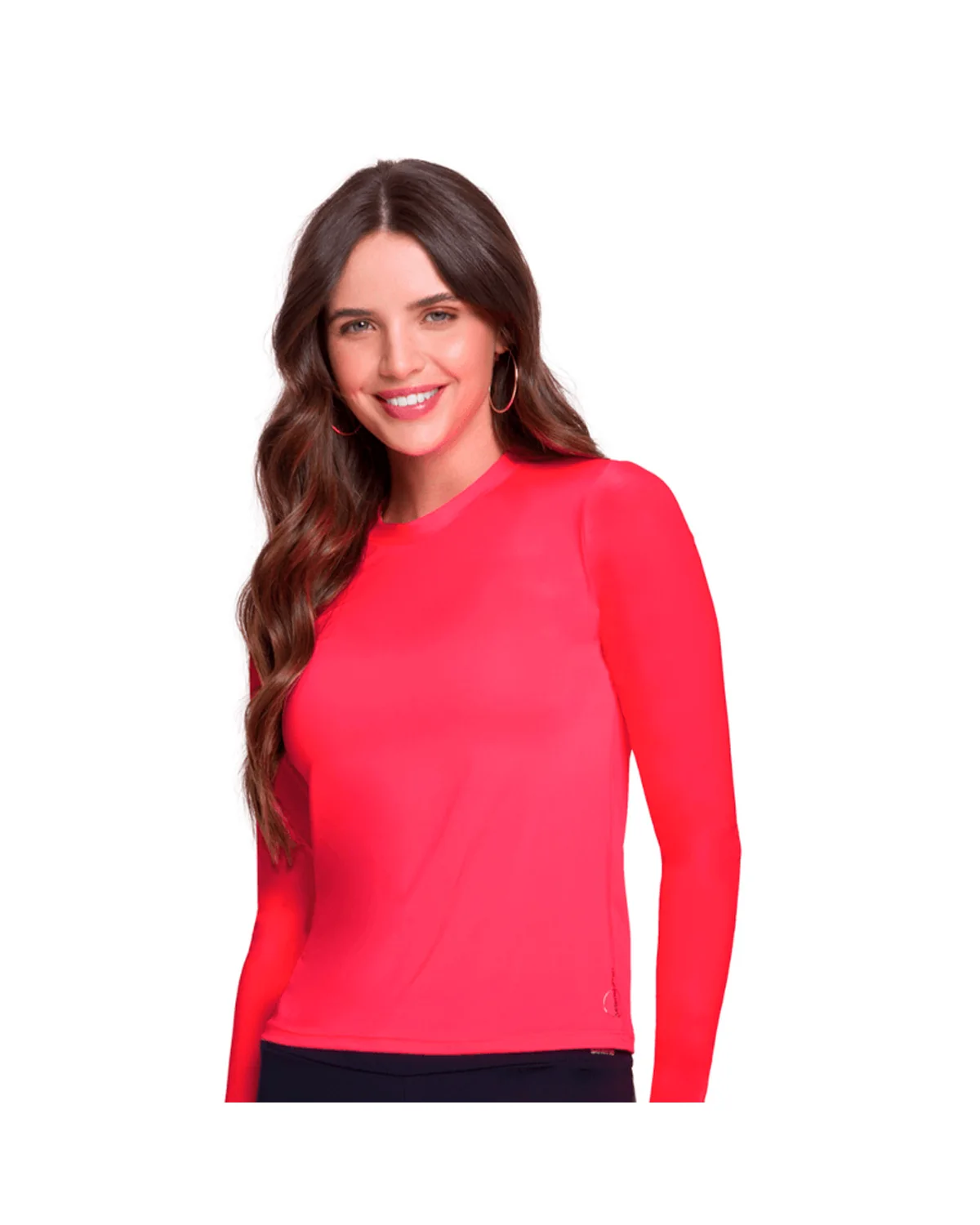Selene camiseta fem manga longa protecao uv 20750 (foto 1)