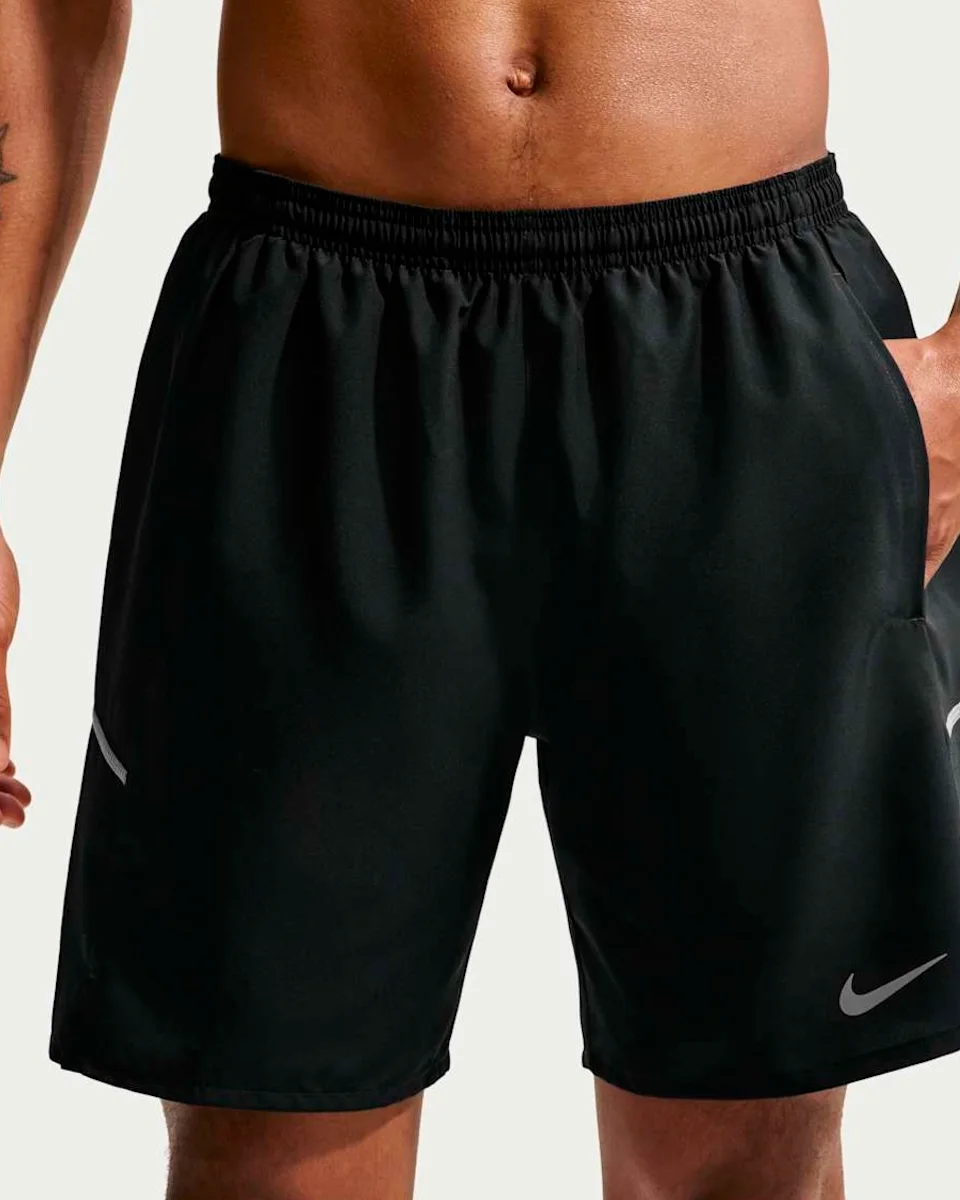Nike shorts drifit nike miler 7 masculino if2070-010 — PRETO (foto 1)