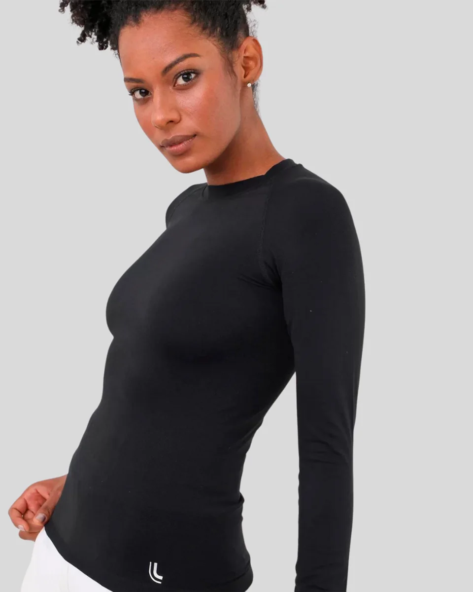 Lupo camiseta af term. i-max vb 71012-002 — PRETA (foto 1)