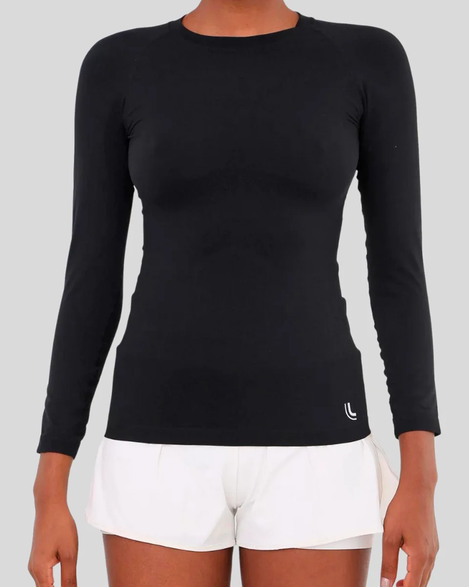 Lupo camiseta af term. i-max vb 71012-002 — PRETA (foto 5)