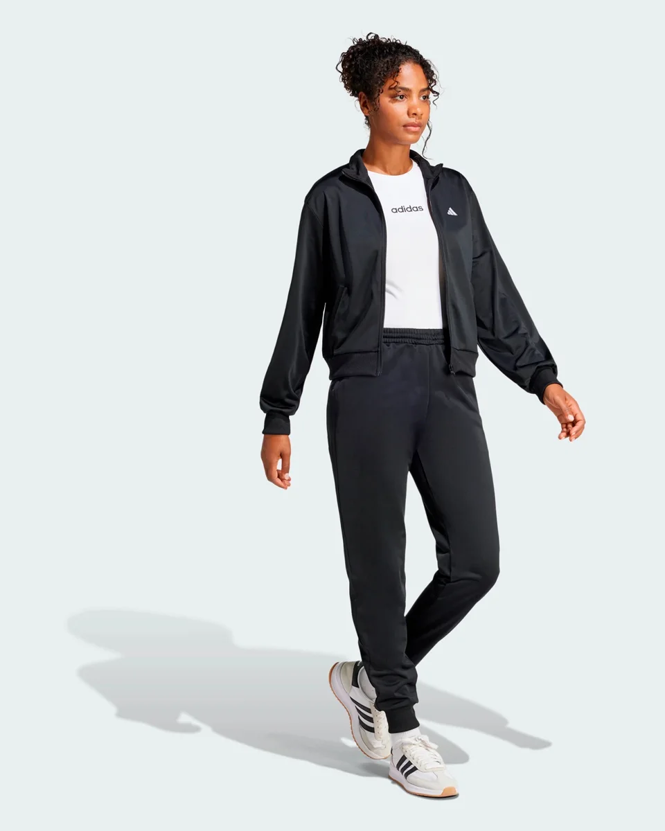 Adidas conjunto feminino agasalho essentials feel cozy — PRETO (foto 2)