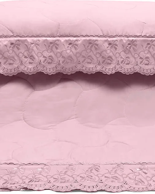 Buettner cobreleito sonata renda naira — ROSA (foto 2)