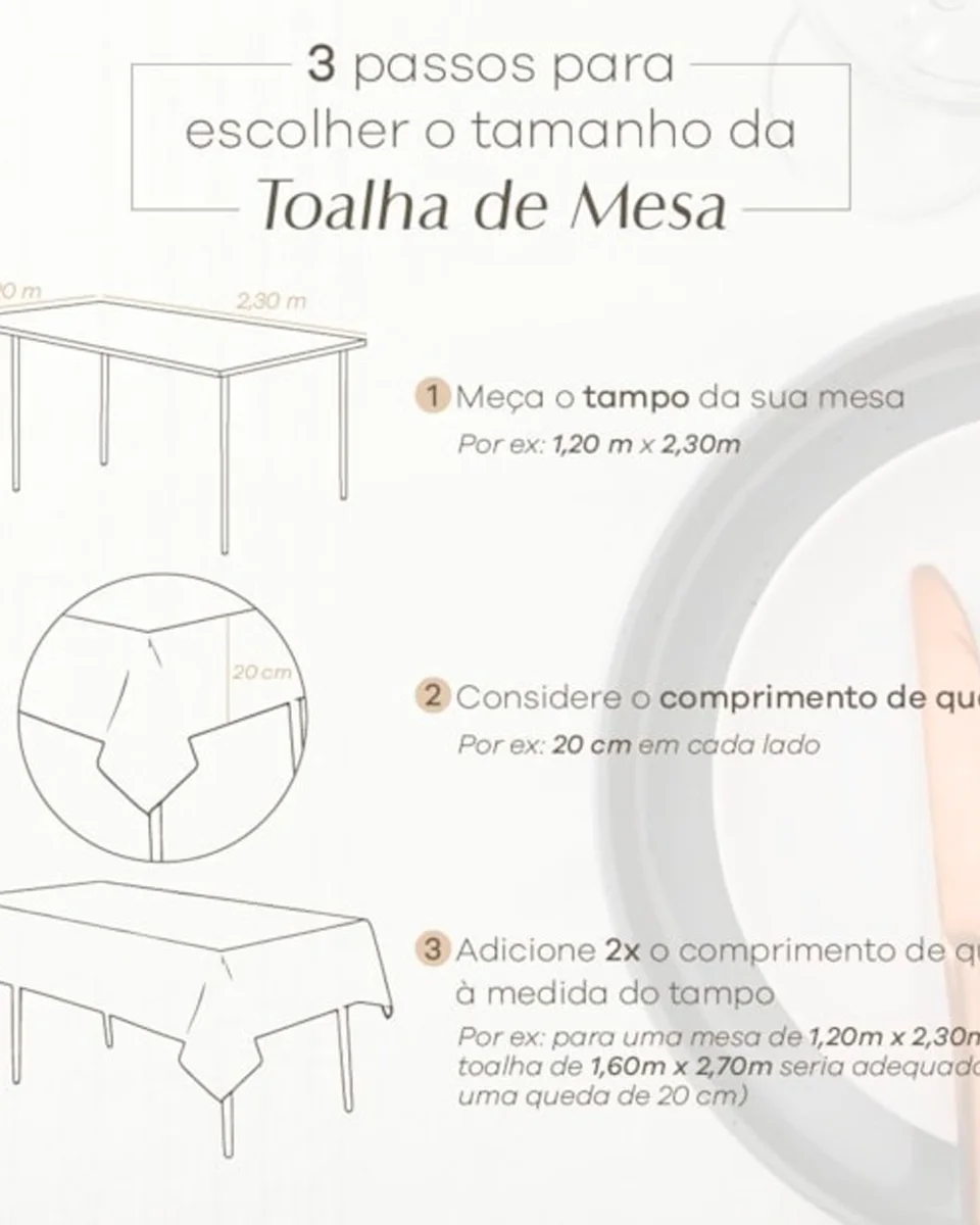 Dohler toalha de mesa jacquard requinte ii liso (foto 7)
