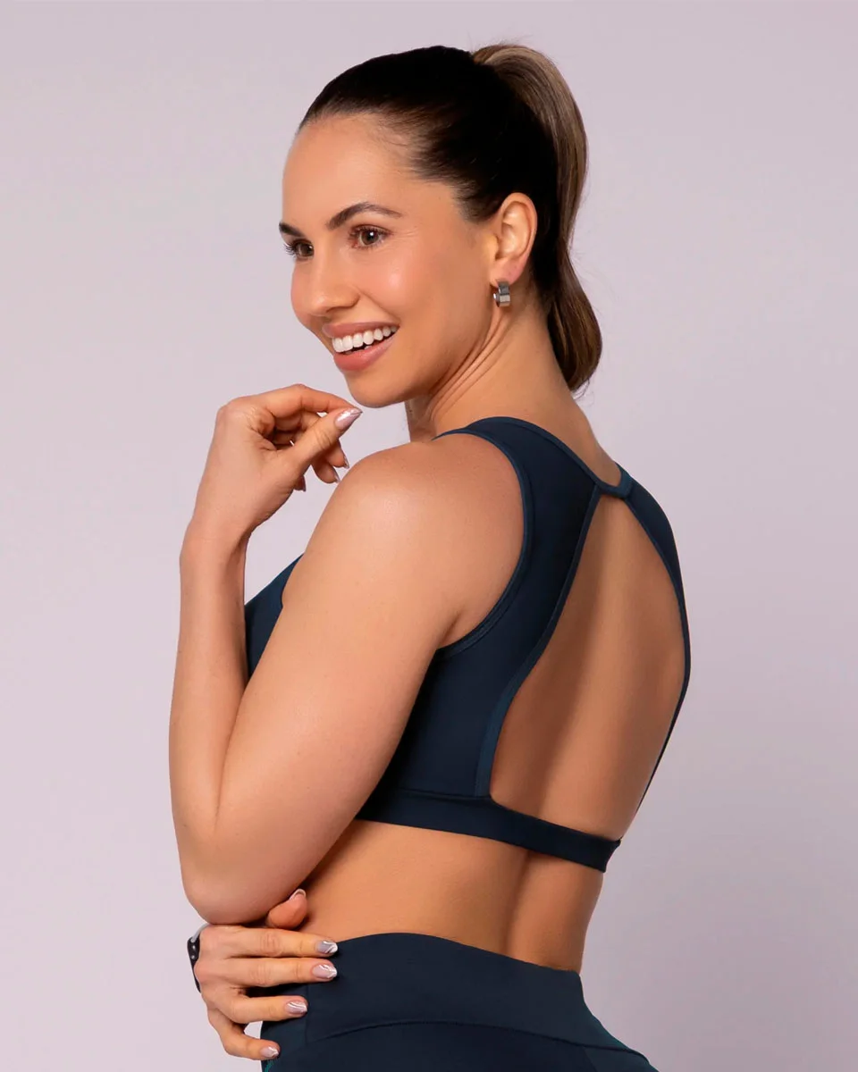 Selene top com bojo recorte e abertura nas costas 24671.001 — INDIGO (foto 1)