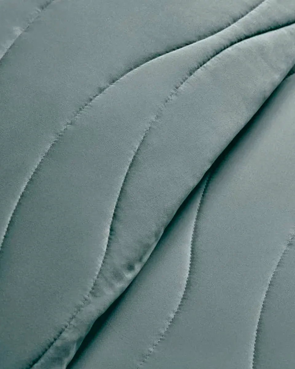 Trussardi jogo de colcha novara — AZUL MARE (foto 3)