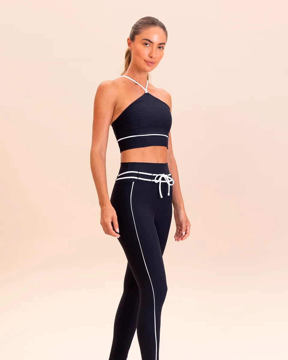 Live top halter p&b active — NOIR BLACK (foto 2)